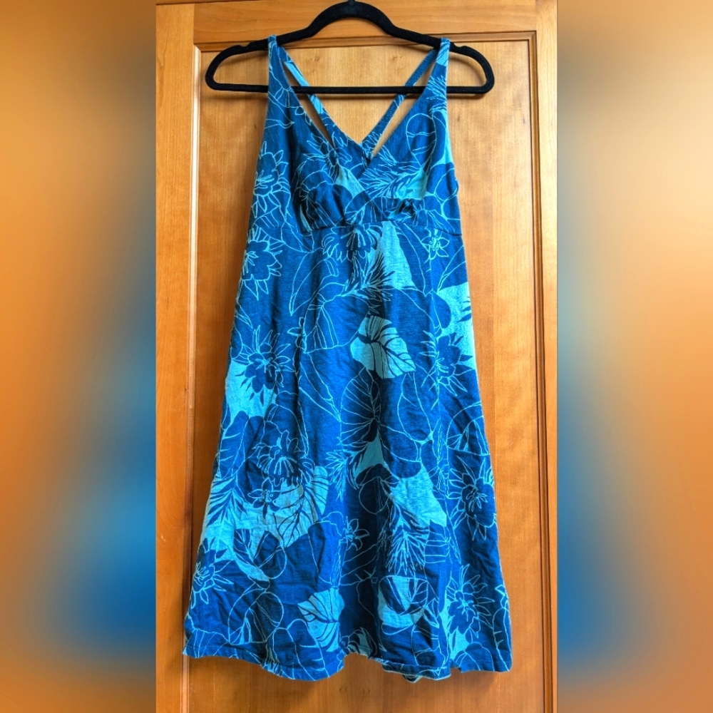 Patagonia Blue Floral Dress